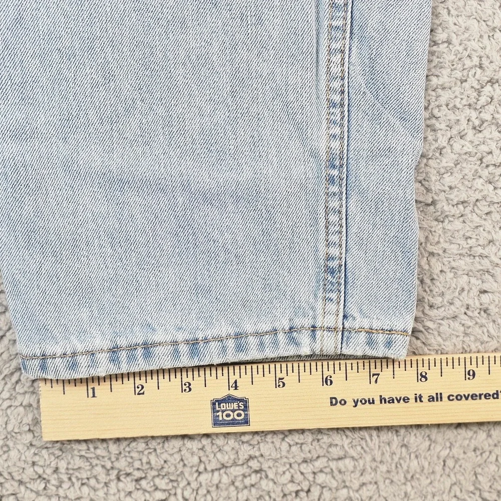 Levis 560 Jeans Mens 36x30 Light Blue Relaxed Tapered Comfort Fit Denim
